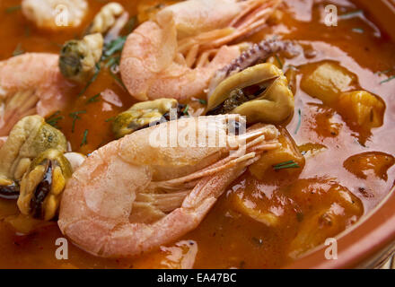 Cioppino è uno stufato di pesce Foto Stock