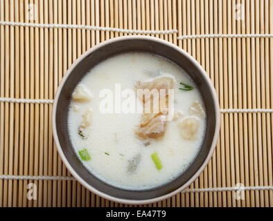 New England clam chowde Foto Stock