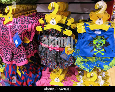 Build-un-Bear Workshop interni, Fifth Avenue, New York Foto Stock