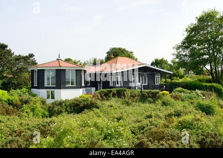 Casa in paese Foto Stock