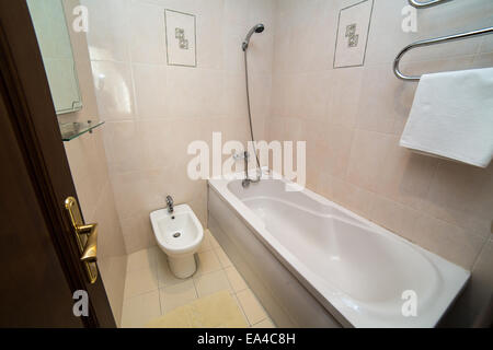 Bagno, WC, WC, WC room interior design Foto Stock