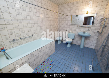 Bagno, WC, WC, WC room interior design Foto Stock