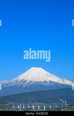 Vista del Monte Fuji Foto Stock