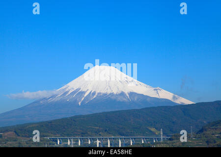 Vista del Monte Fuji Foto Stock