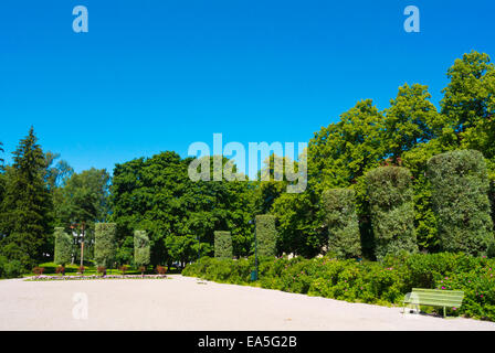 Topeliuksen puisto, Topelius park, distretto di Töölö, Helsinki, Finlandia, Europa Foto Stock