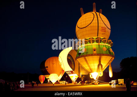 Vela a palloncino 2014 in Kiel Foto Stock