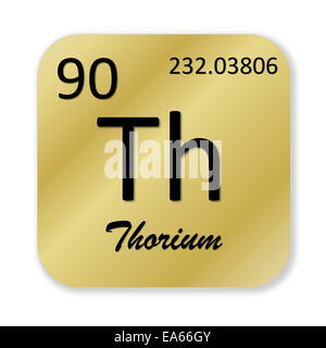 Elemento di torio Foto Stock