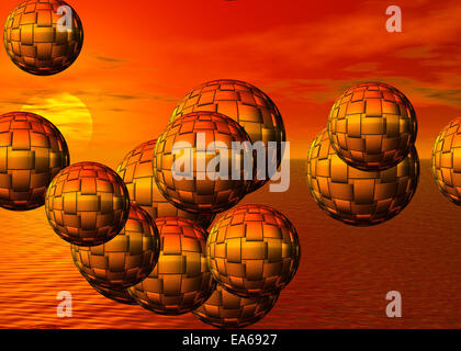 sfera Foto Stock