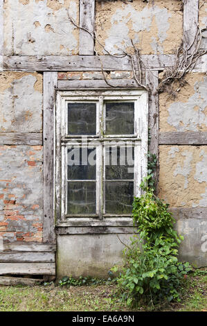 Mezza parete timbering Foto Stock