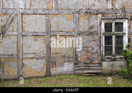 Mezza parete timbering Foto Stock