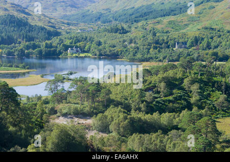 Loch Shiel, Glenfinnan, Lochaber, Inverness-shire, Highland, Scotland, Regno Unito Foto Stock