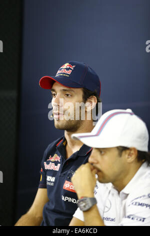 Motorsports: FIA Formula One World Championship 2014, il Gran Premio del Brasile, #25 Jean-Eric Vergne (FRA, la Scuderia Toro Rosso), Foto Stock