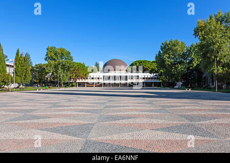 Calouste Gulbenkian Planetarium in Belém, Lisbona, Portogallo. Foto Stock