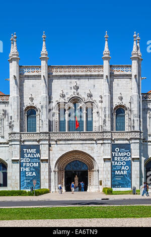 Museo Nazionale di Archeologia (Museu Nacional de Archeologia) nel quartiere Belem, Lisbona, Foto Stock