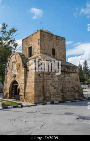 Antico del XVI secolo Kyrenia gate, situato sul bordo della antica città fortificata parte di Nicosia a Cipro del Nord. Foto Stock