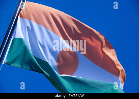 Bandiera del niger Foto Stock