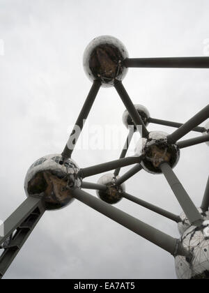 L'Atomium di Bruxelles in Belgio, Europa Foto Stock