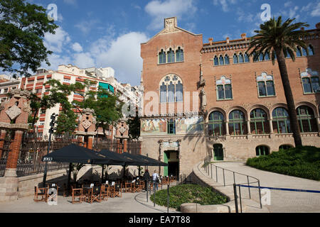 Hospital de la Santa Creu i Sant Pau architettura art nouveau a Barcellona, in Catalogna, Spagna. Foto Stock