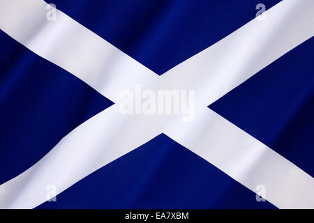 Bandiera della Scozia Foto Stock