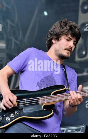 Barcellona - 22 Maggio: Aliment band, eseguire presso Heineken Primavera Sound Festival 2013. Foto Stock