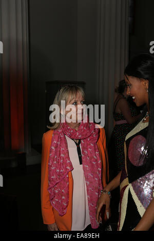 Nicky Butler Collection Launch Party presso il British Museum con: Twiggy dove: Londra, Regno Unito quando: 06 Maggio 2014 Foto Stock