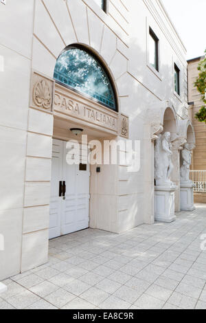 Casa Italiana (Santo Rosario Chiesa) - Washington DC, Stati Uniti d'America Foto Stock