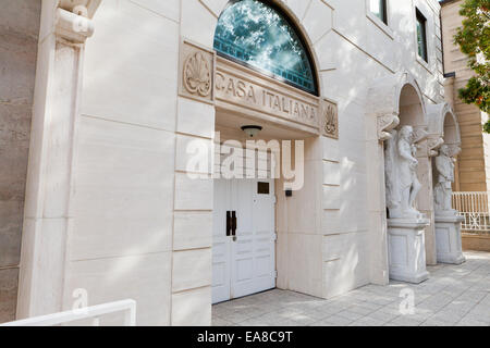 Casa Italiana (Santo Rosario Chiesa) - Washington DC, Stati Uniti d'America Foto Stock