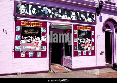 Famosa in tutto il mondo Tootsies club su Broadway in Nashville Tennessee Foto Stock