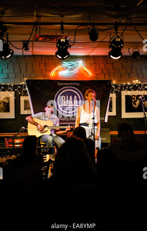 Aprire mike notte presso il Bluebird in Nashville Tennessee Foto Stock