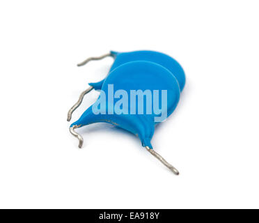 Componenti per dispositivi elettronici. Foto isolato su sfondo bianco Foto Stock