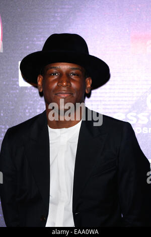 Glasgow, Scotland, Regno Unito, 09Nov, 2014. Labrinth assiste il ventesimo MTV EMAs in Glasgow, UK, il 09 novembre 2014. Credito: dpa picture alliance/Alamy Live News Foto Stock