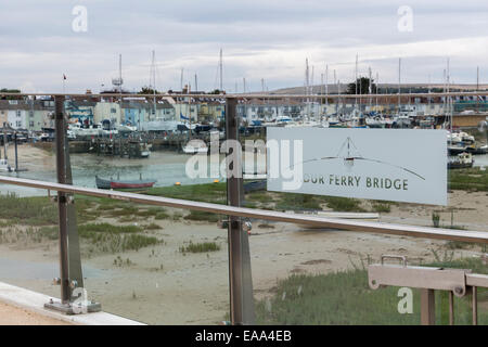 Shoreham traghetto Ponte del piede Foto Stock