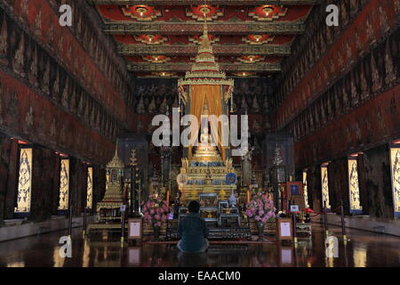 Cappella Buddhaisawan - Museo Nazionale di Bangkok - Tailandia Foto Stock