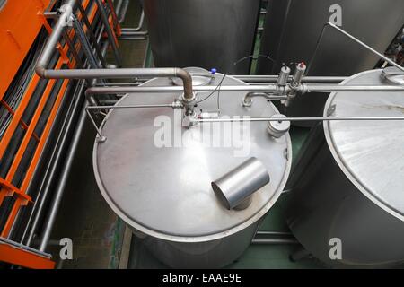 Fabbrica di birra Foto Stock