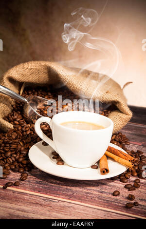 Caffè ancora la vita Foto Stock