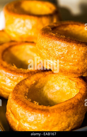 In casa Yorkshire pudding Foto Stock