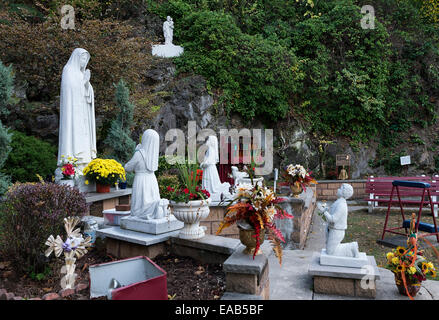 Fatima omaggio santuario Cattolico, Wilkes-Barre, Pennsylvania, STATI UNITI D'AMERICA Foto Stock