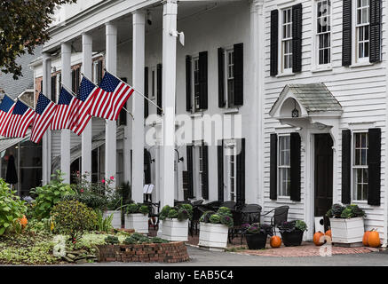 Il Beekman Arms Inn, più antica locanda in America, Rhinebeck, New York, Stati Uniti d'America Foto Stock