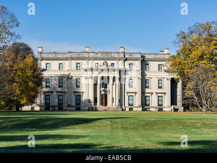 Vanderbilt Mansion National Historic Site, Hyde Park, New York, Stati Uniti d'America Foto Stock