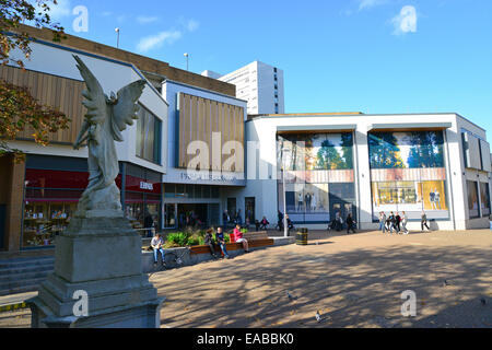 Ingresso al Princess Square Shopping Centre, Bracknell, Berkshire, Inghilterra, Regno Unito Foto Stock