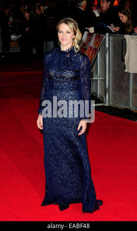 Londra, Regno Unito. Decimo Nov, 2014. Edith Bowman frequentare la Premiere mondiale della fame giochi: Mockingjay parte 1 a l'Odeon di Leicester Square. Credito: Peter Phillips/Alamy Live News Foto Stock