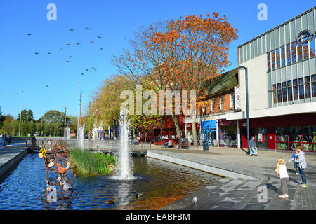 Lo stagno su High Street, Watford, Hertfordshire, England, Regno Unito Foto Stock