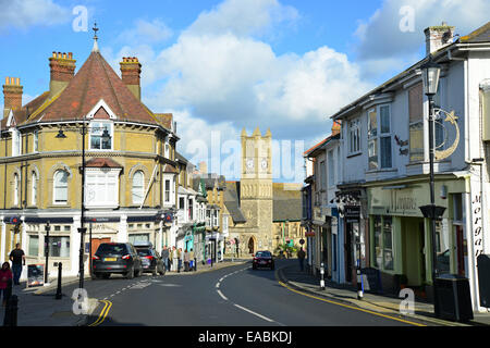 Shanklin Old Village, High Street, Shanklin, Isle of Wight, England, Regno Unito Foto Stock
