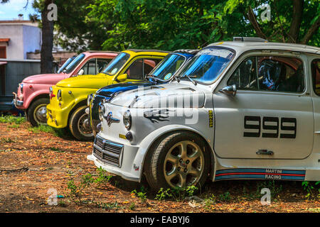 Fiat 500 versione sport Foto Stock