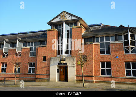 Magistrato della Corte, Quay Street, Newport, Isle of Wight, England, Regno Unito Foto Stock