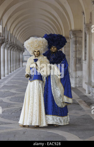 Il carnevale di Venezia / Palazzo Ducale Foto Stock