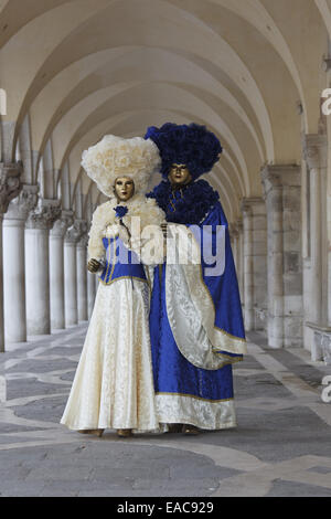 Il carnevale di Venezia / Palazzo Ducale Foto Stock