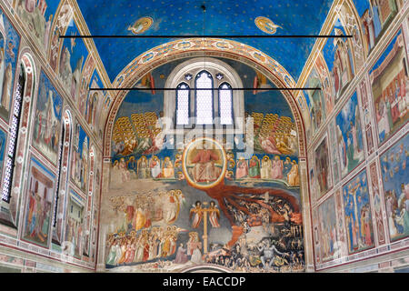 La Cappella degli Scrovegni - Cappella degli Scrovegni, Padova, Veneto, Italia Foto Stock