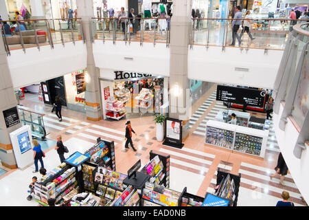 Gestito Mirvac Broadway shopping centre mall in Broadway,Sydney, Nuovo Galles del Sud, Australia Foto Stock