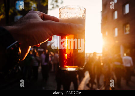 Uerige alt beer pub, Dusseldorf, Germania Foto Stock